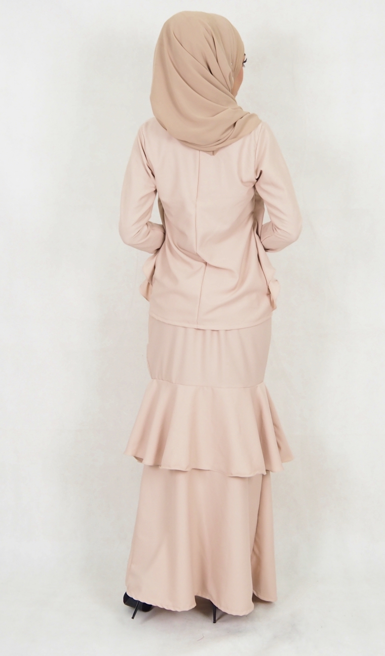 SW5018 Baju Kurung Cream