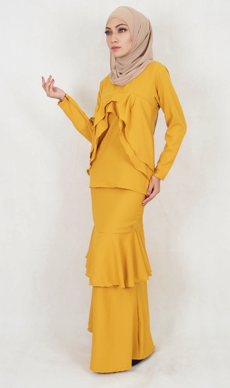 SW5018 Baju Kurung Mustard