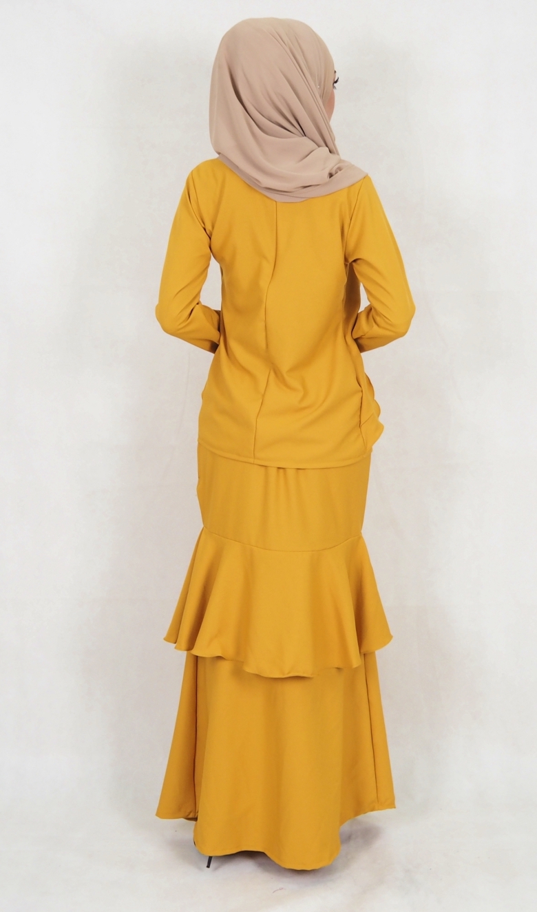 SW5018 Baju Kurung Mustard