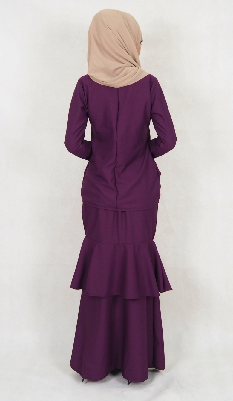 SW5018 Baju Kurung Purple