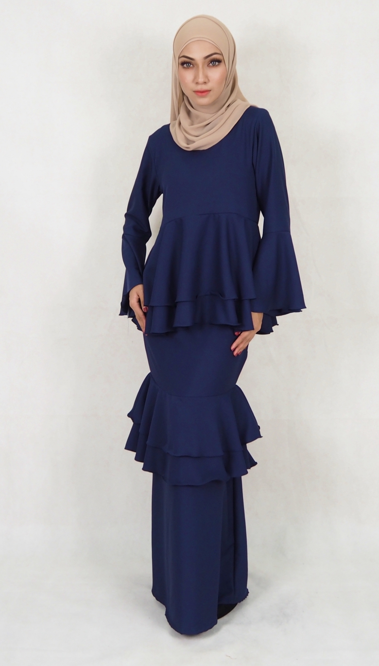 SW5020 Fashion Baju Kurung Navy