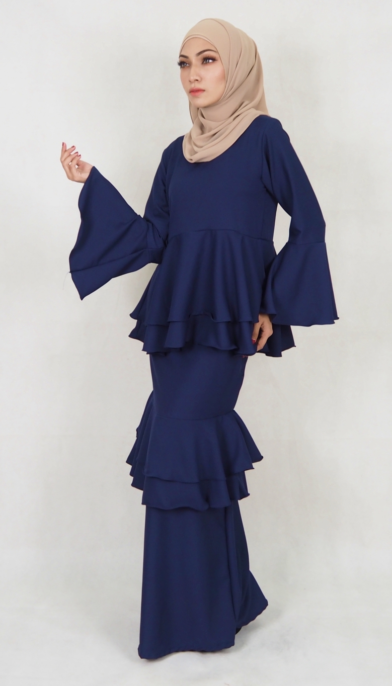 SW5020 Fashion Baju Kurung Navy