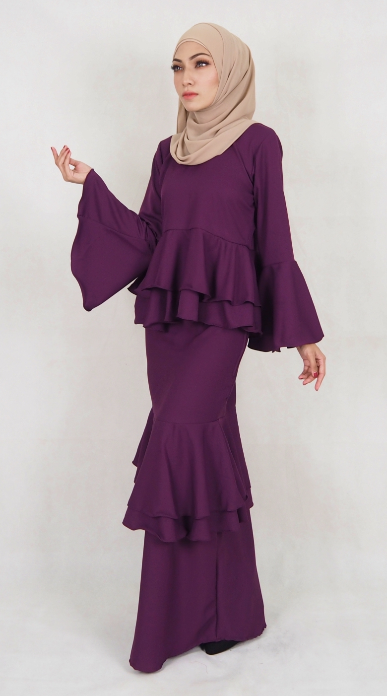 SW5020 Fashion Baju Kurung Purple 