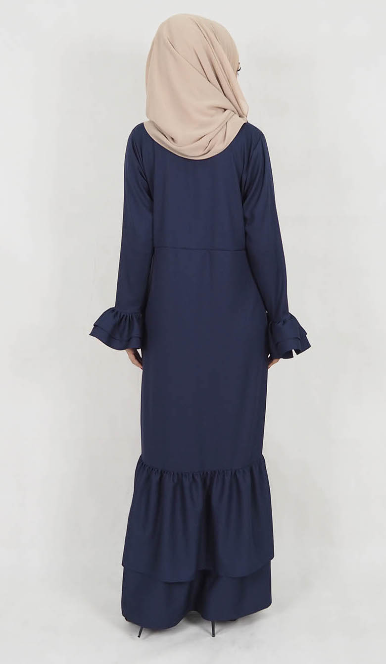 SW5021 Stylish Jubah Navy