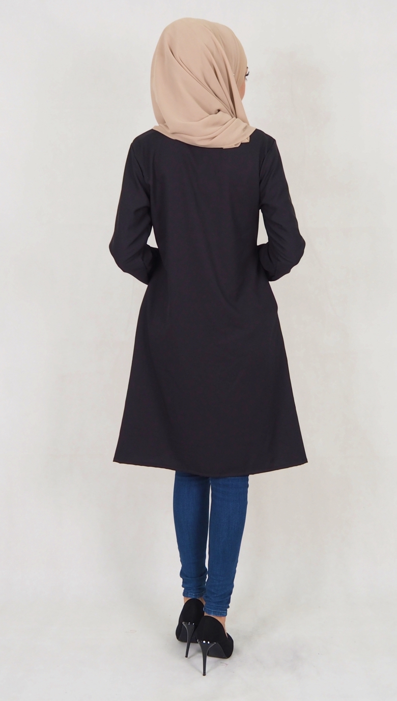 SW5023 Fashion Blouse Black