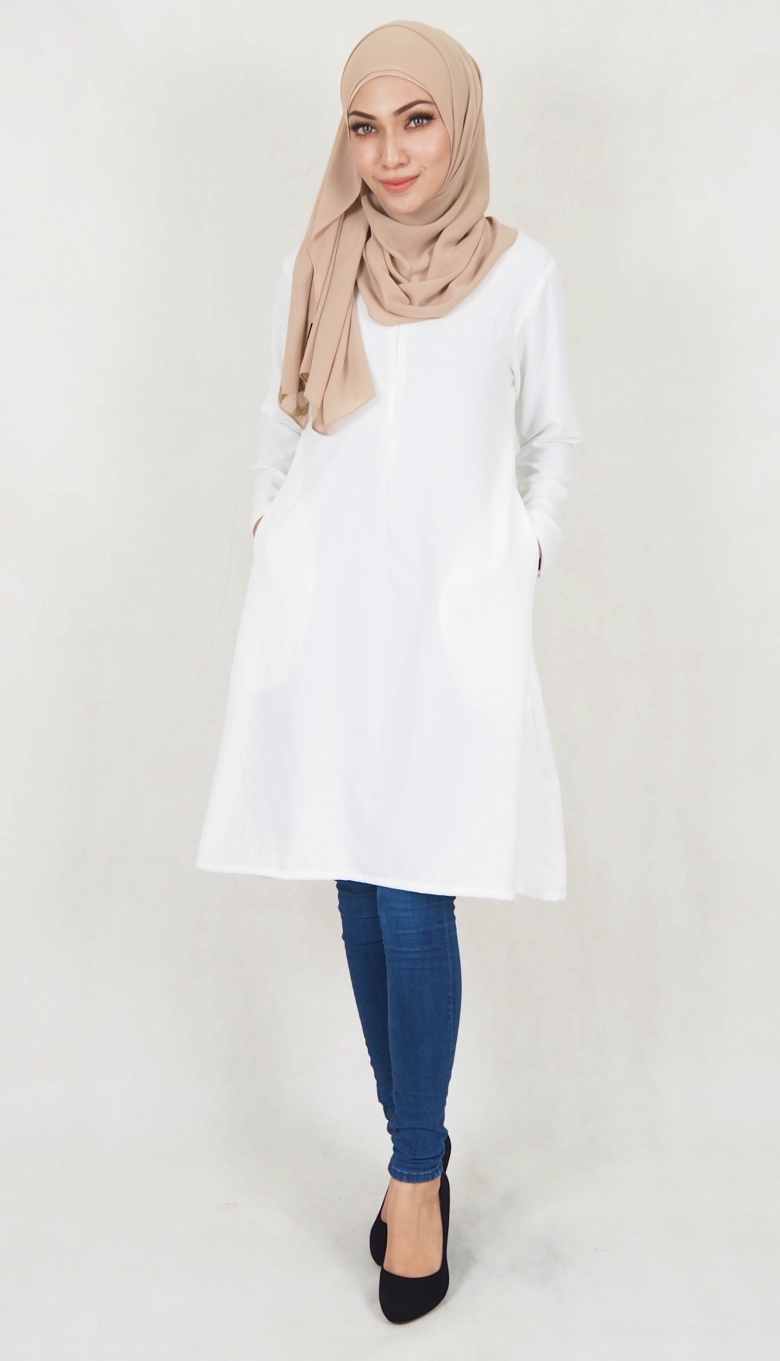 SW5023 Fashion Blouse White