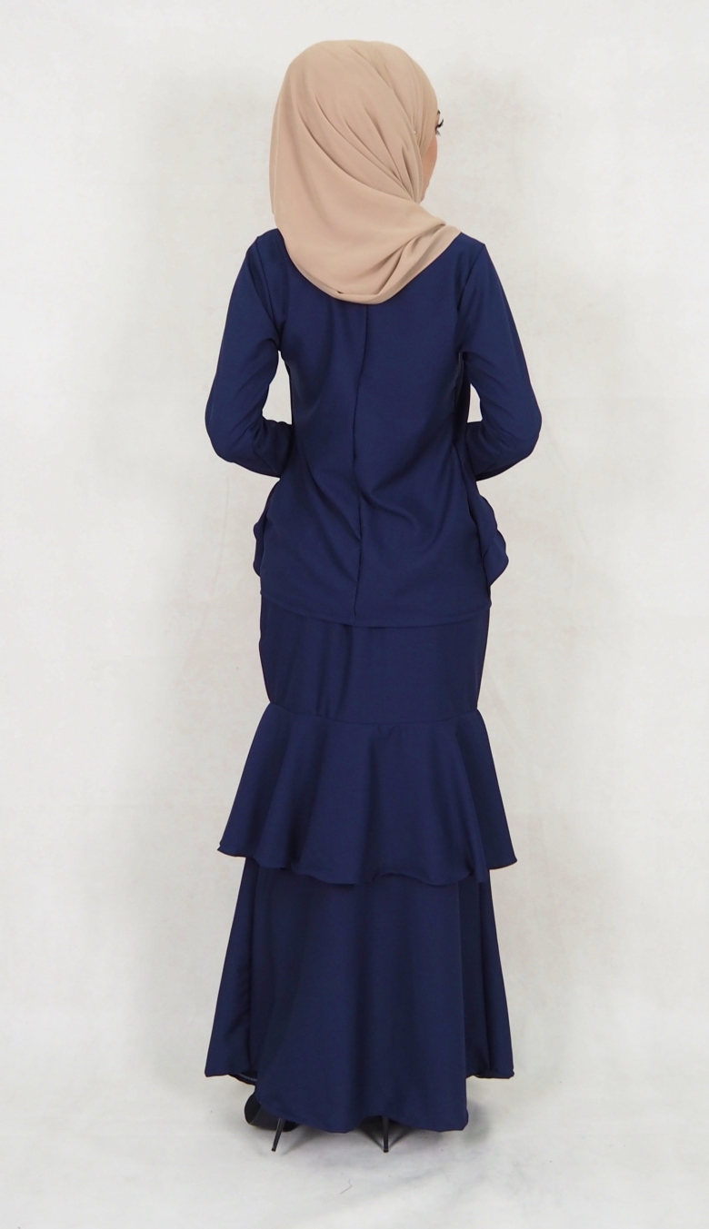 SW5027 Baju Kurung (Plus Size) Navy