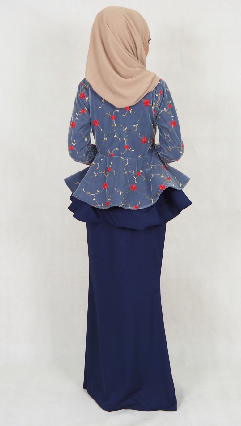 SW5030 Baju Kurung (Plus Size) Navy