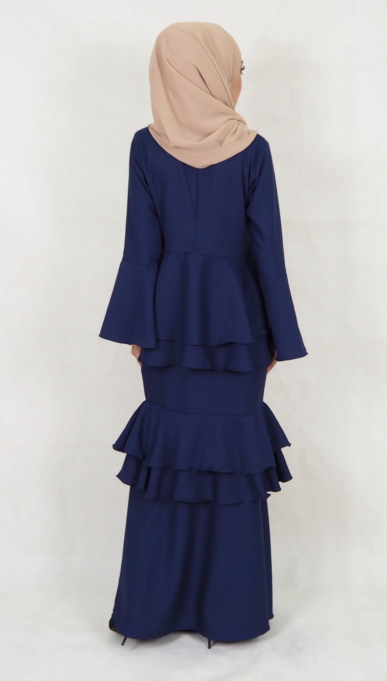 SW5031 Baju Kurung (Plus Size) Navy
