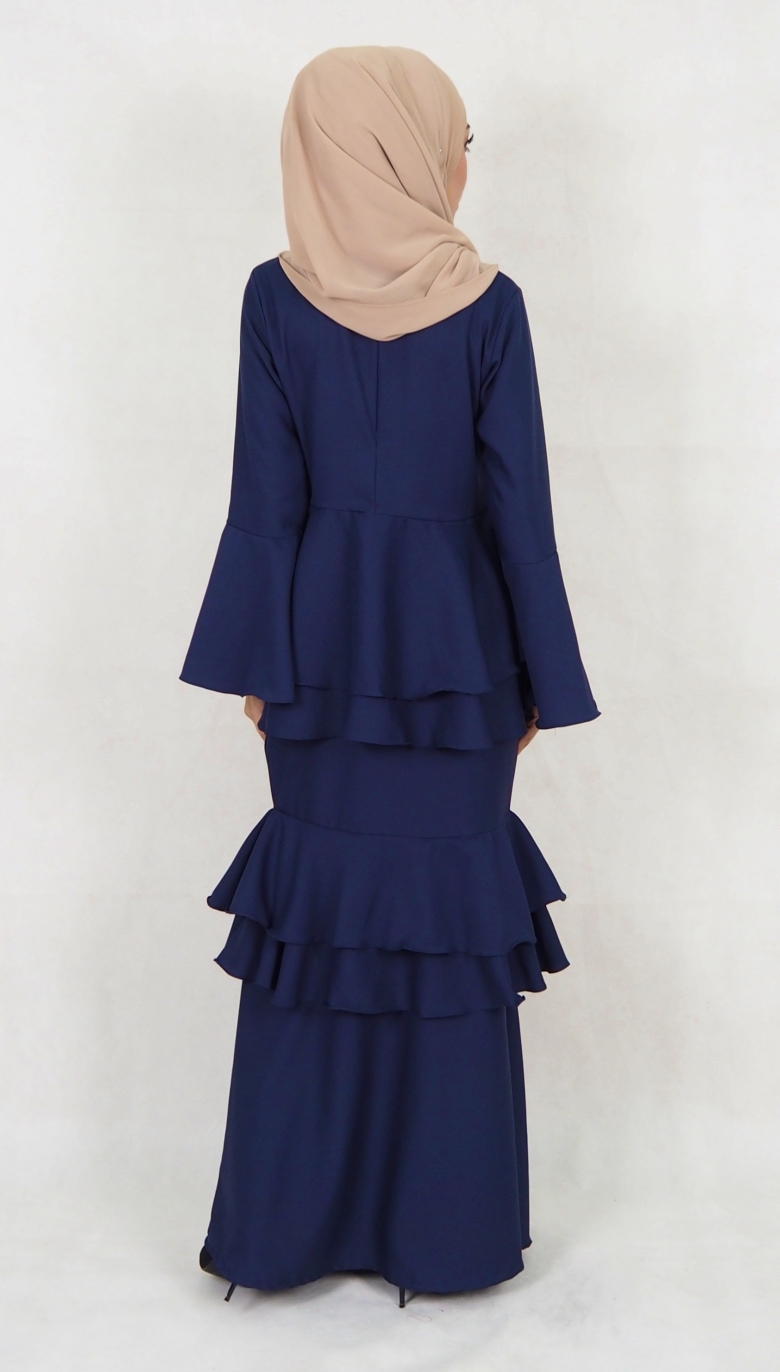 SW5032 Baju Kurung (Plus Size) Navy
