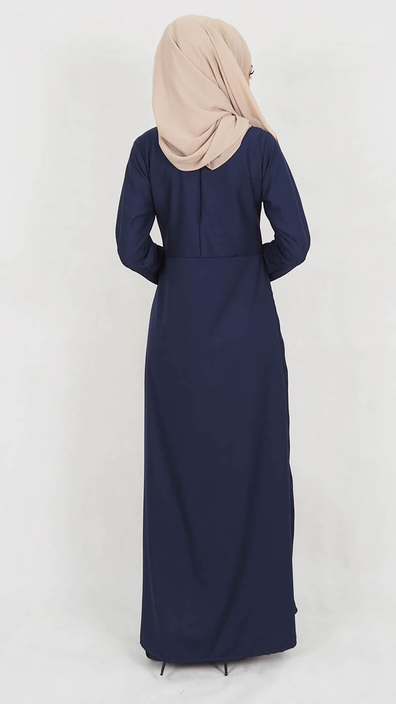 SW5033 Pretty Jubah (Plus Size) Navy
