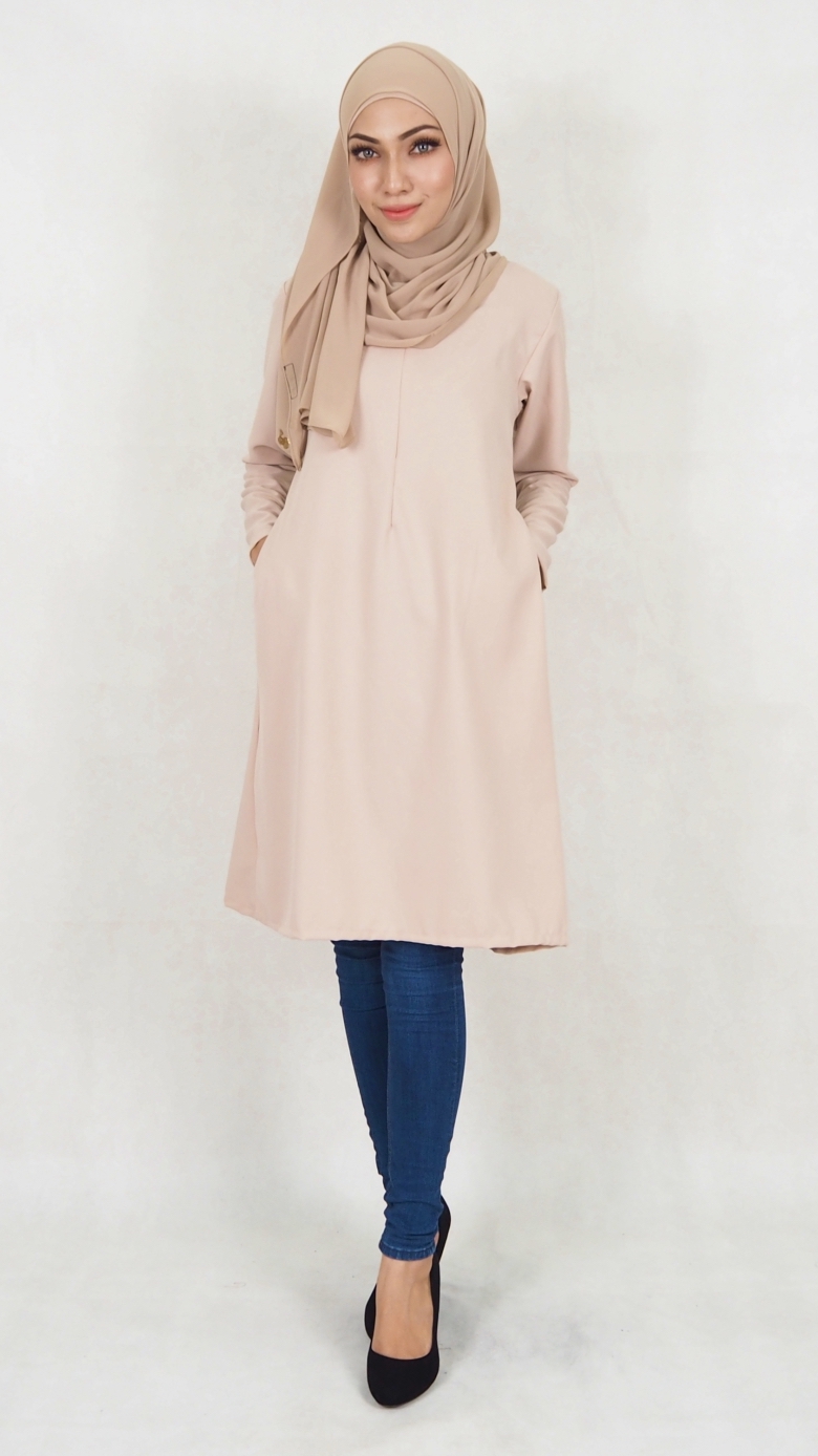 SW5040 Fashion Blouse (Plus Size) Cream