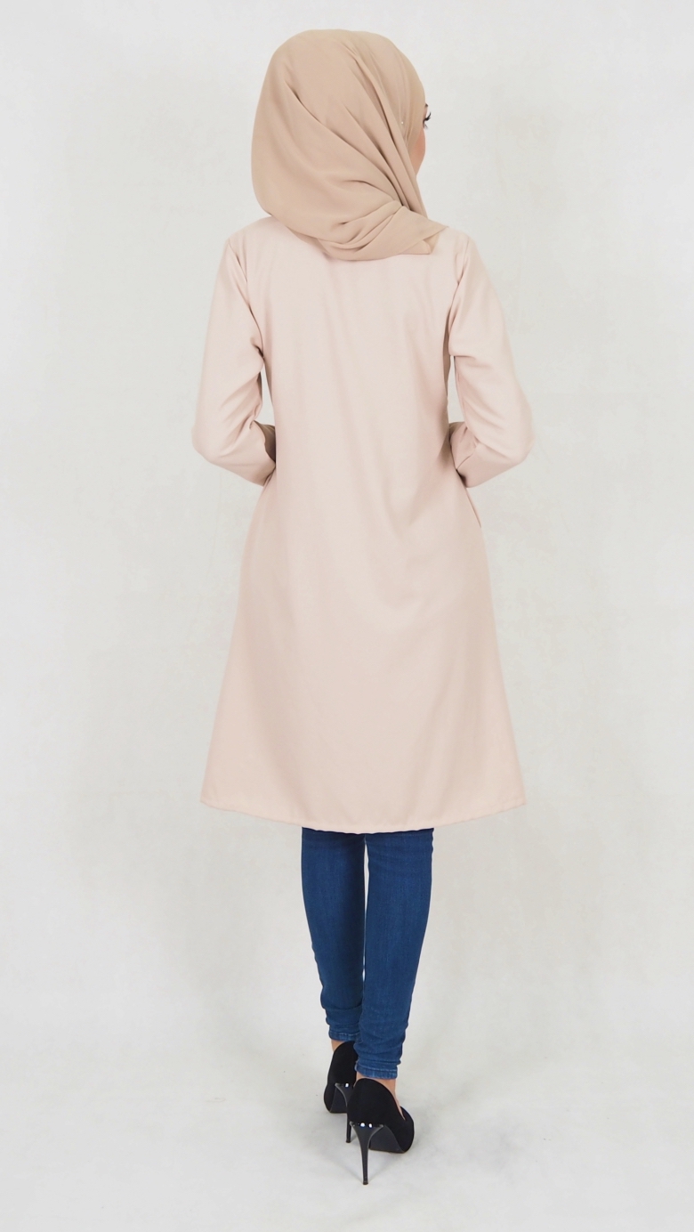 SW5040 Fashion Blouse (Plus Size) Cream