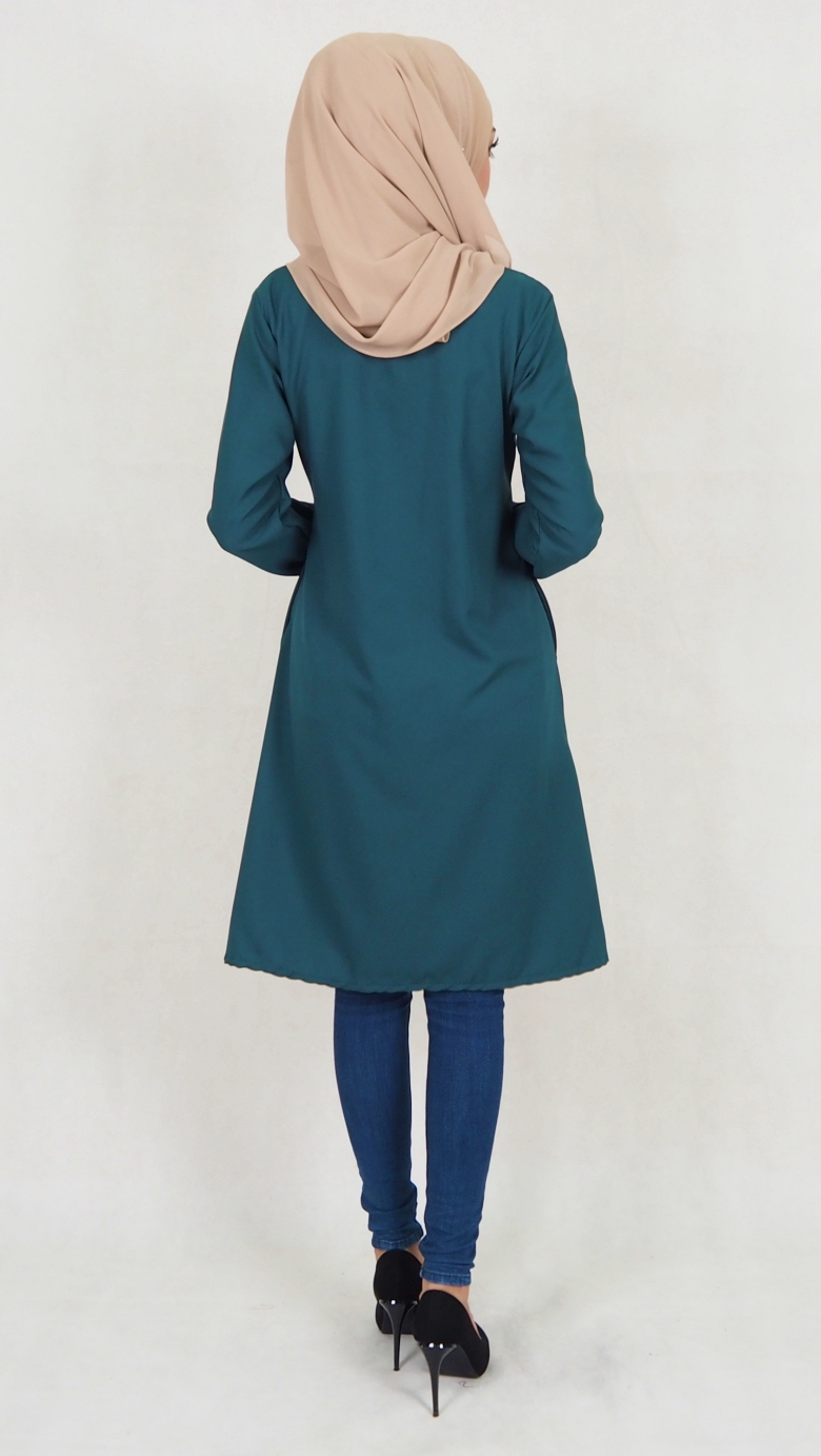 SW5040 Fashion Blouse (Plus Size) Emerald Green