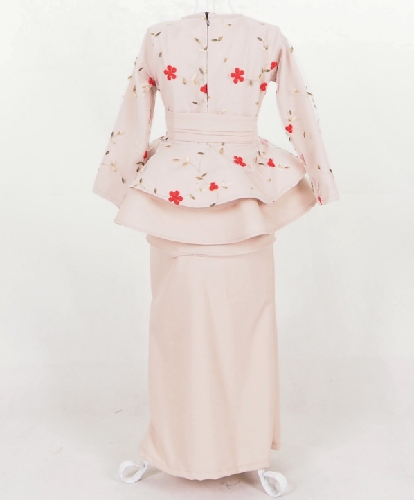 SW5046 Kid's Baju Kurung Cream