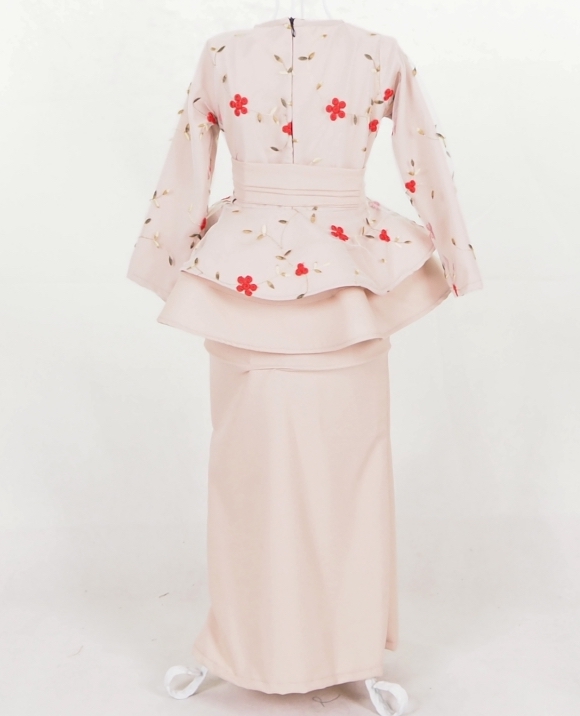 SW5047 Kid's Baju Kurung Cream