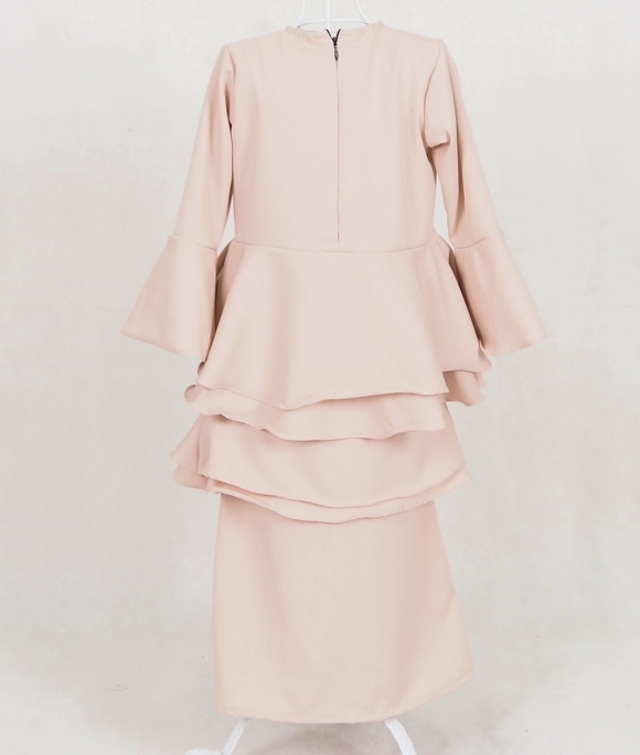 SW5048 Kid's Baju Kurung Cream