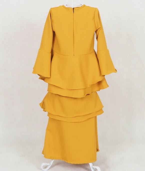 SW5048 Kid's Baju Kurung Mustard