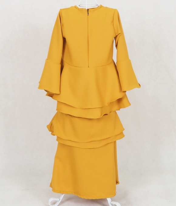 SW5049 Kid's Baju Kurung Mustard
