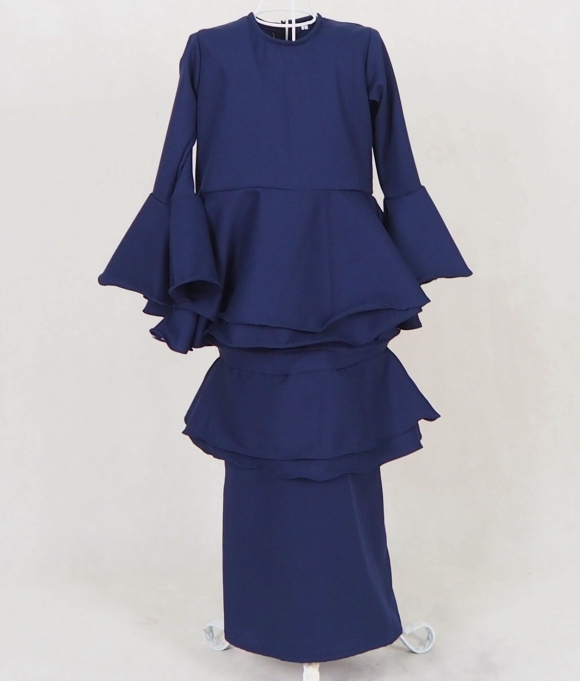 SW5049 Kid's Baju Kurung Navy