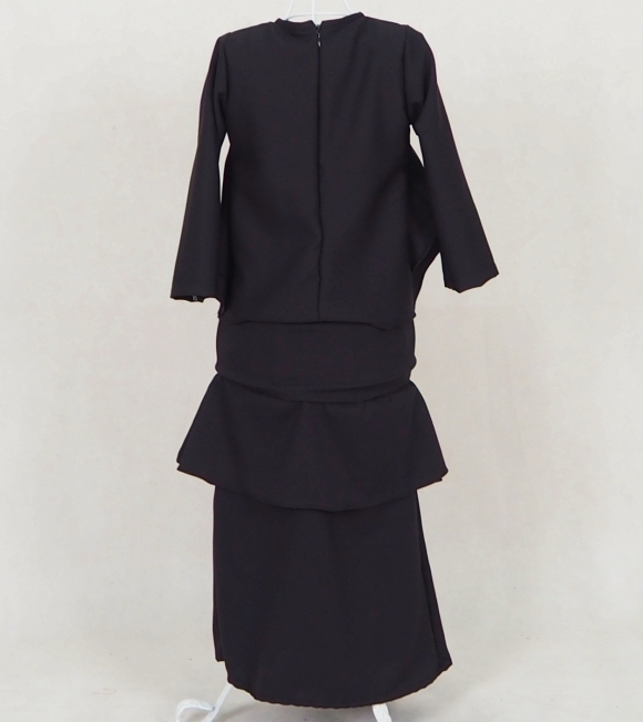 SW5050 Kid's Baju Kurung Black
