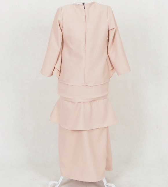 SW5050 Kid's Baju Kurung Cream