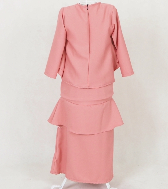 SW5050 Kid's Baju Kurung Dusty Pink