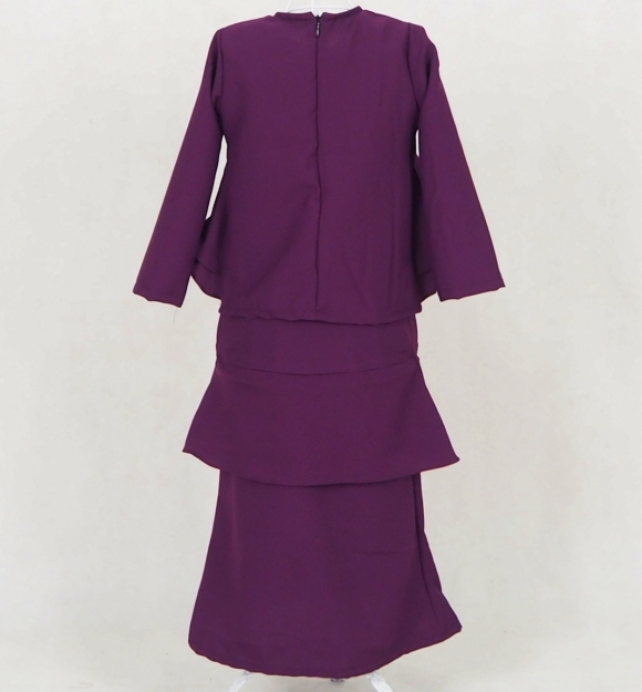 SW5050 Kid's Baju Kurung Purple