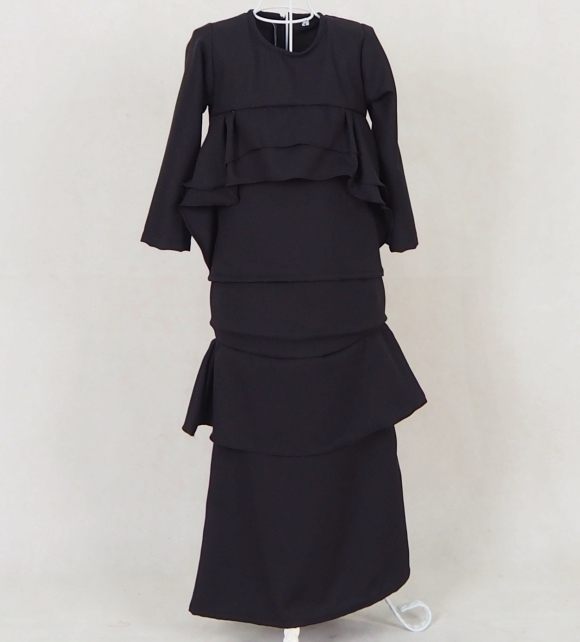 SW5051 Kid's Baju Kurung Black