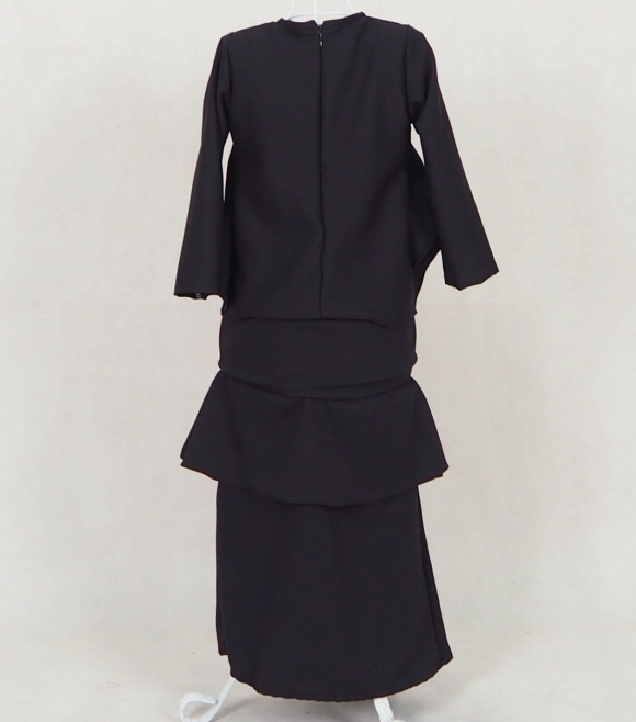 SW5051 Kid's Baju Kurung Black
