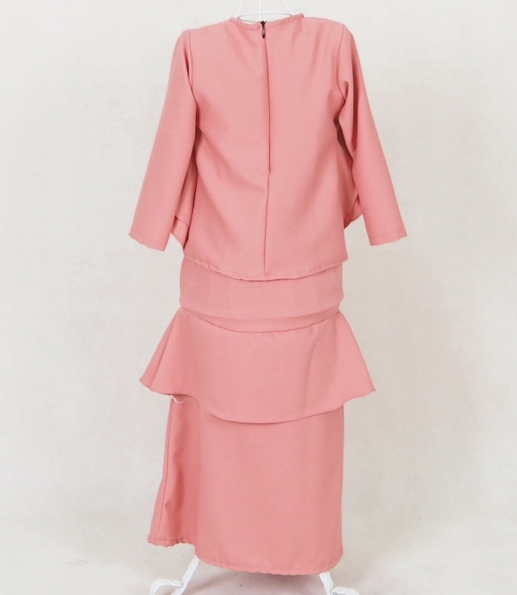 SW5051 Kid's Baju Kurung Dusty Pink