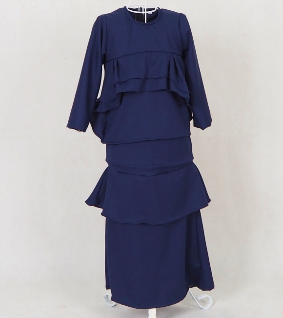 SW5051 Kid's Baju Kurung Navy