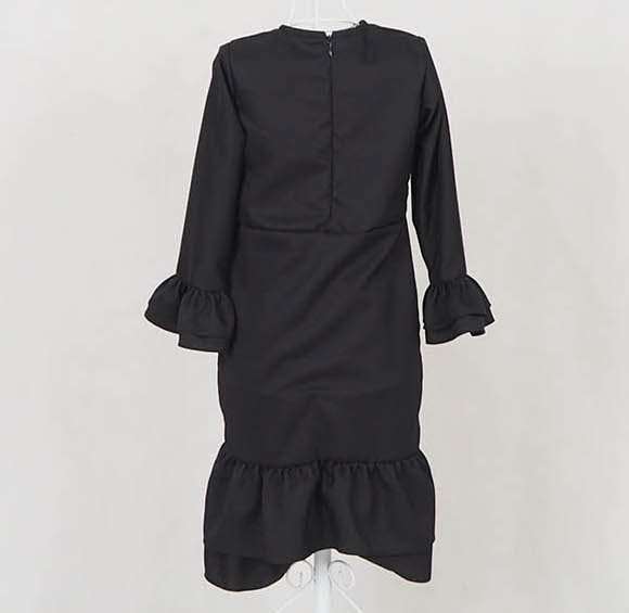 SW5052 Kid's Jubah Black