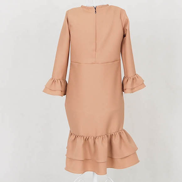 SW5052 Kid's Jubah Dark Brown