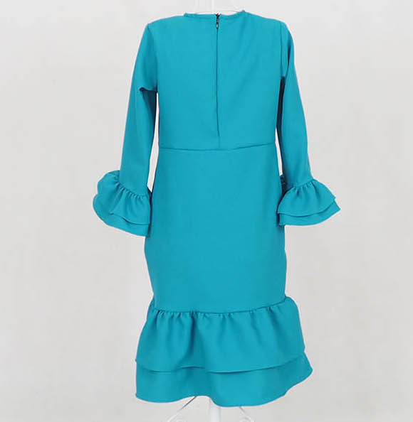 SW5052 Kid's Jubah Dark Green