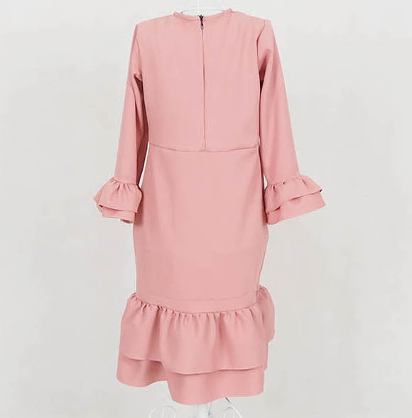 SW5052 Kid's Jubah Dusty Pink