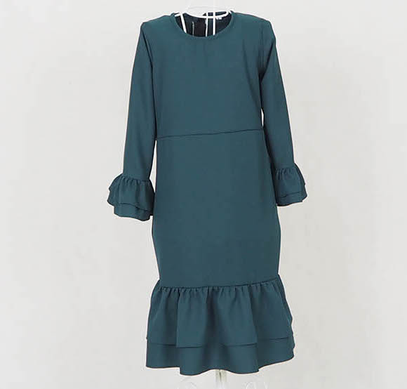 SW5052 Kid's Jubah Emerald Green