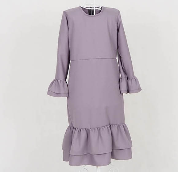 SW5052 Kid's Jubah Grey
