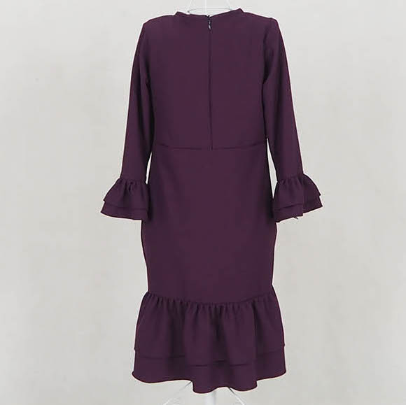 SW5052 Kid's Jubah Purple