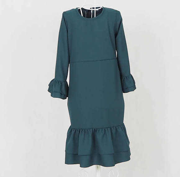 SW5053 Kid's Jubah Emerald Green