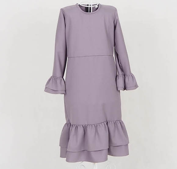 SW5053 Kid's Jubah Grey