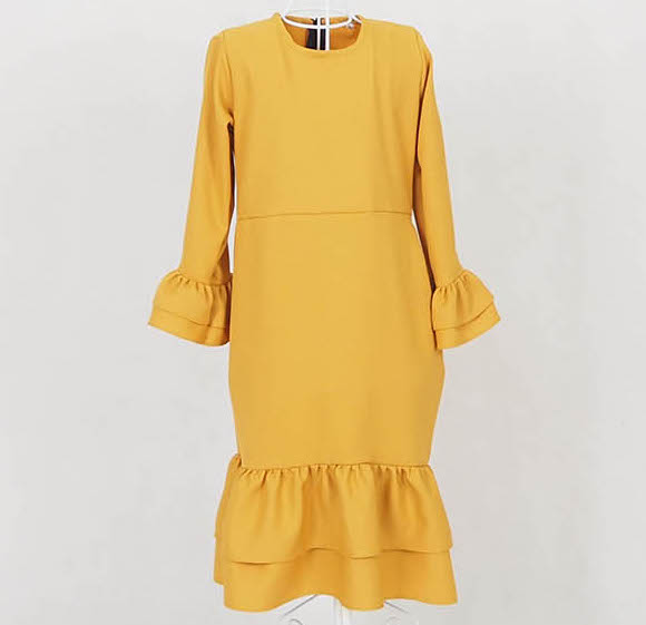 SW5053 Kid's Jubah Mustard