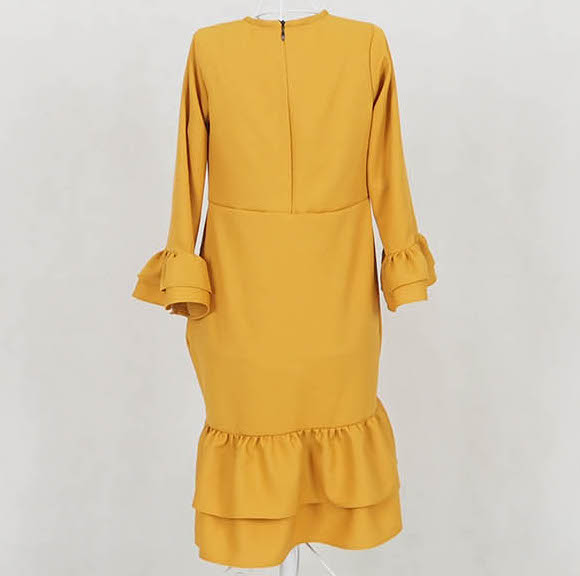SW5053 Kid's Jubah Mustard