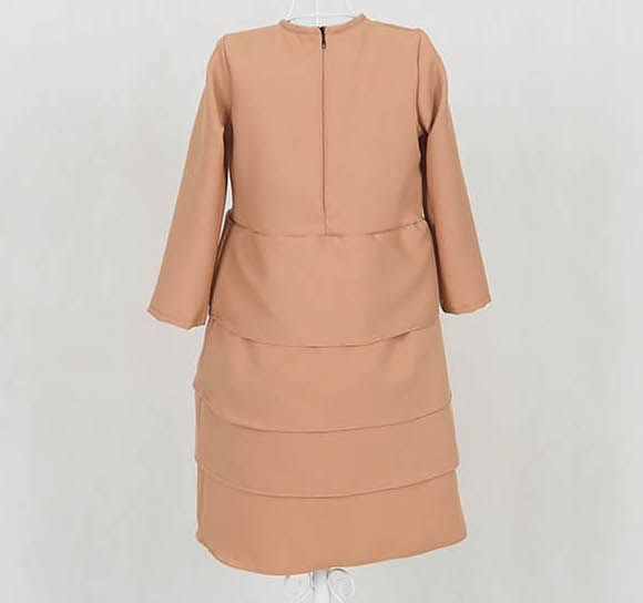 SW5054 Kid's Jubah Dark Brown