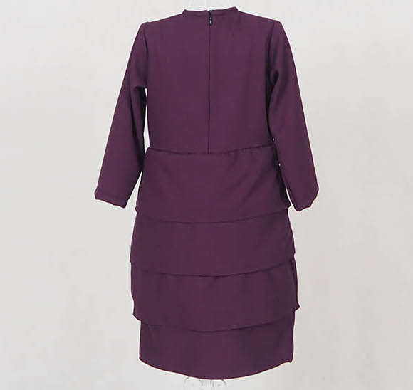 SW5054 Kid's Jubah Purple