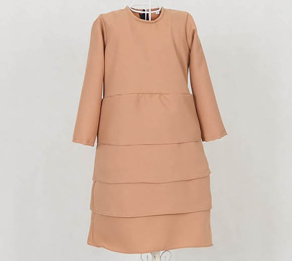 SW5055 Kid's Jubah Dark Brown