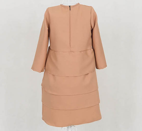 SW5055 Kid's Jubah Dark Brown