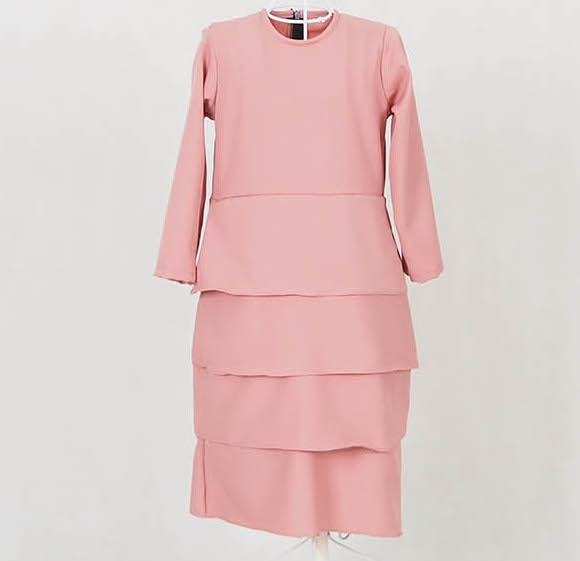 SW5055 Kid's Jubah Dusty Pink