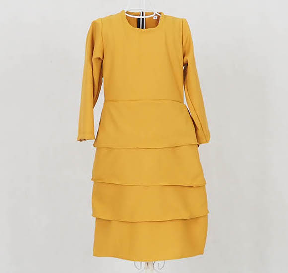 SW5055 Kid's Jubah Mustard