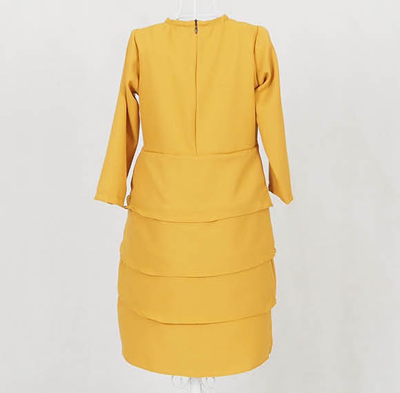 SW5055 Kid's Jubah Mustard